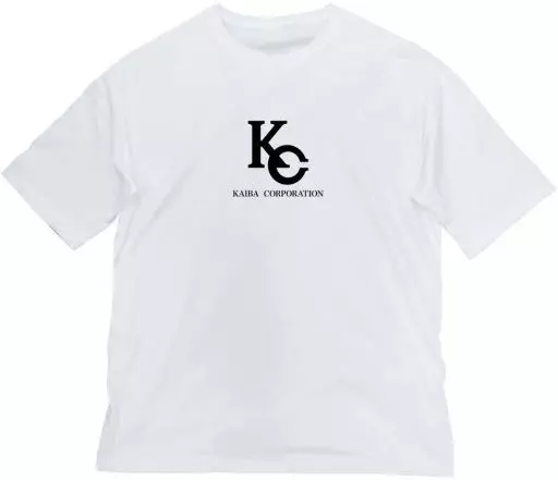 遊☆戯☆王デュエルモンスターズ KC ビッグシルエットTシャツ/WHITE-XL - 公式商品画像 | AniSmile
