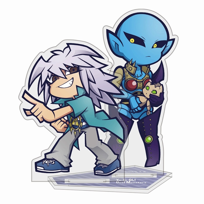 遊☆戯☆王デュエルモンスターズ 闇バクラ&ダーク・ネクロフィア アクリルスタンド - 公式商品画像 | AniSmile