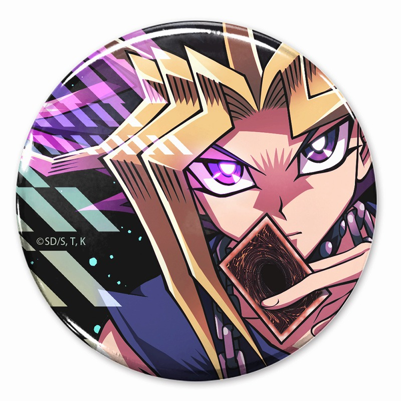 遊☆戯☆王デュエルモンスターズ 描き下ろし 闇遊戯 缶バッジ 最強の決闘者達Ver. - AniSmile