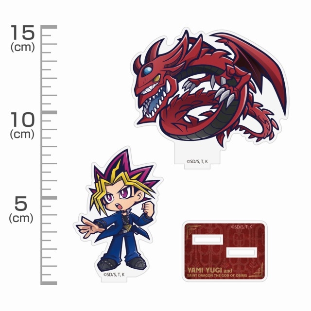 遊☆戯☆王デュエルモンスターズ 闇遊戯&オシリスの天空竜 アクリルスタンド 画像 2 | AniSmile