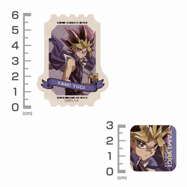 遊☆戯☆王デュエルモンスターズ 描き下ろし 闇遊戯 ミニステッカーセット オフモードの決闘者Ver. 画像 3 | AniSmile