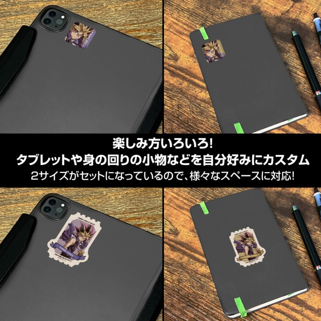 遊☆戯☆王デュエルモンスターズ 描き下ろし 闇遊戯 ミニステッカーセット オフモードの決闘者Ver. 画像 5 | AniSmile