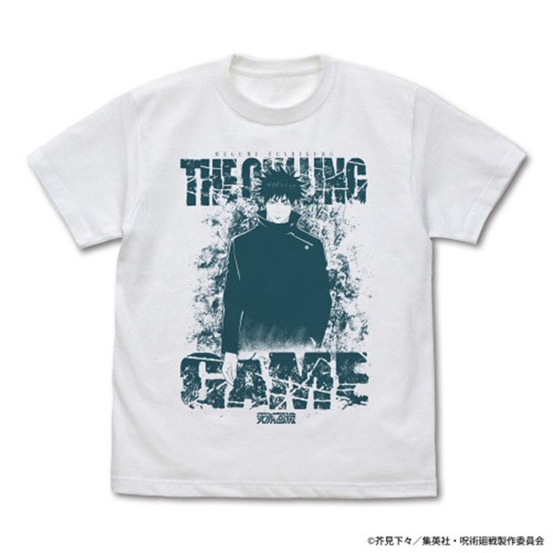 呪術廻戦 死滅回游 伏黒 恵 Tシャツ/WHITE-M - 公式商品画像 | AniSmile