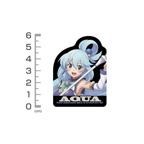 この素晴らしい世界に祝福を! アクア ミニステッカーセット 画像 2 | AniSmile
