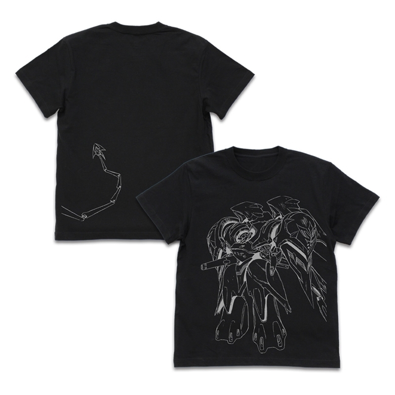 機動戦艦 ナデシコ The prince of darkness 機動兵器ブラックサレナ Tシャツ/BLACK-L - 公式商品画像 | AniSmile
