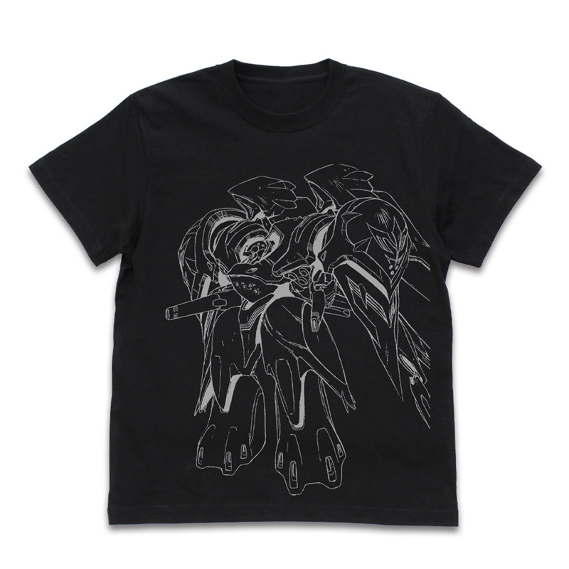 機動戦艦 ナデシコ The prince of darkness 機動兵器ブラックサレナ Tシャツ/BLACK-M 画像 2 | AniSmile