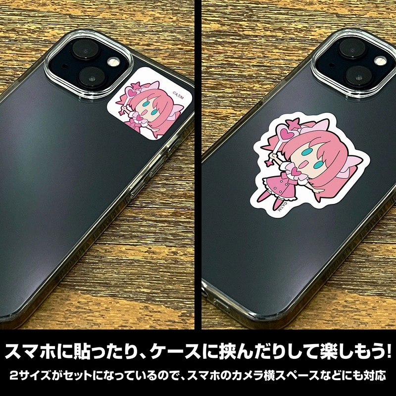 TVアニメ「魔法少女にあこがれて」 マジアマゼンタ ミニステッカーセット 画像 4 | AniSmile
