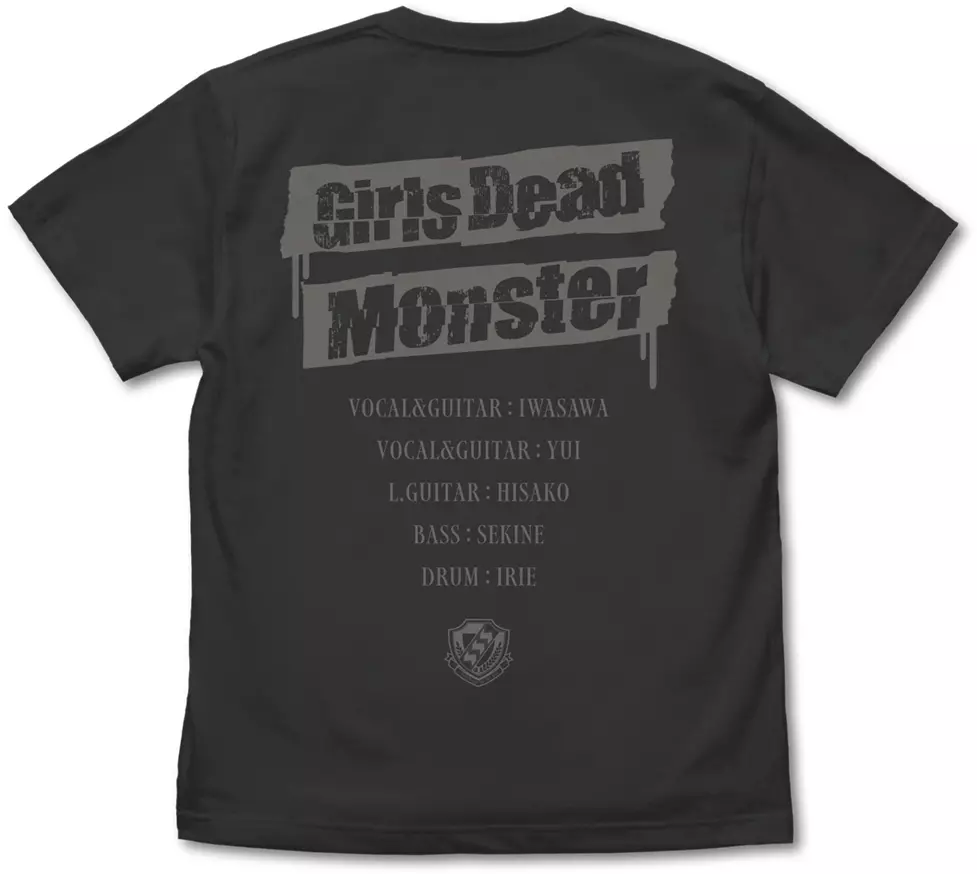 Angel Beats! Girls Dead Monster ライブ Tシャツ/SUMI-L 画像 2 | AniSmile