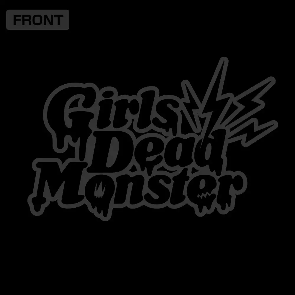 Angel Beats! Girls Dead Monster Tシャツ/BLACK-M 画像 3 | AniSmile