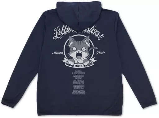 リトルバスターズ! 薄手ドライパーカー/NAVY-M - 公式商品画像 | AniSmile