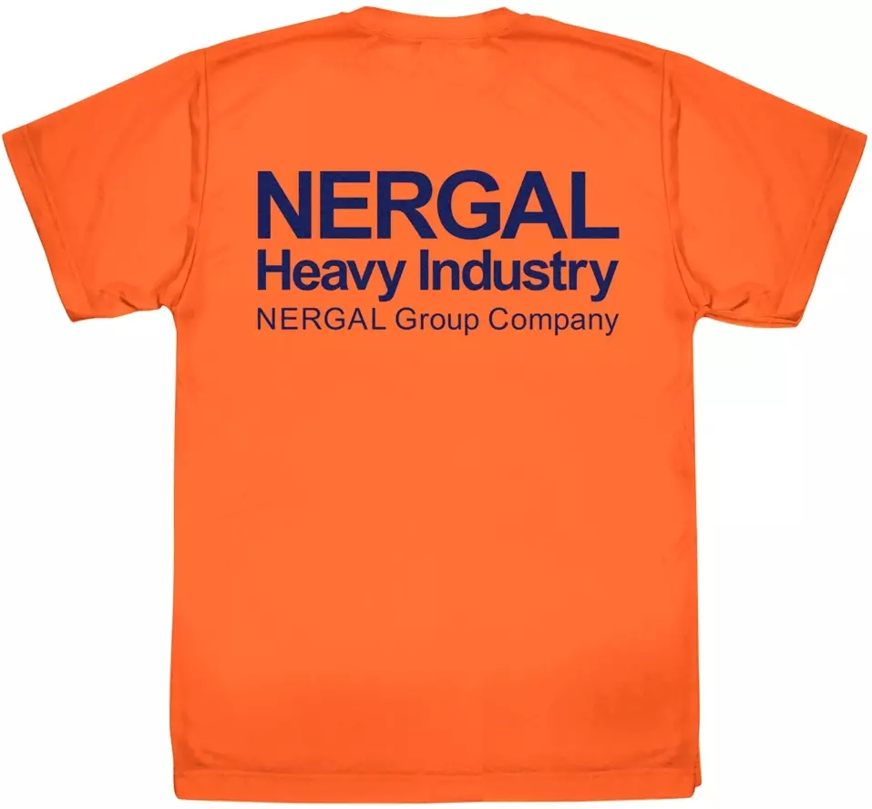 機動戦艦 ナデシコ The prince of darkness ネルガル重工 ドライTシャツ/ORANGE-L 画像 2 | AniSmile