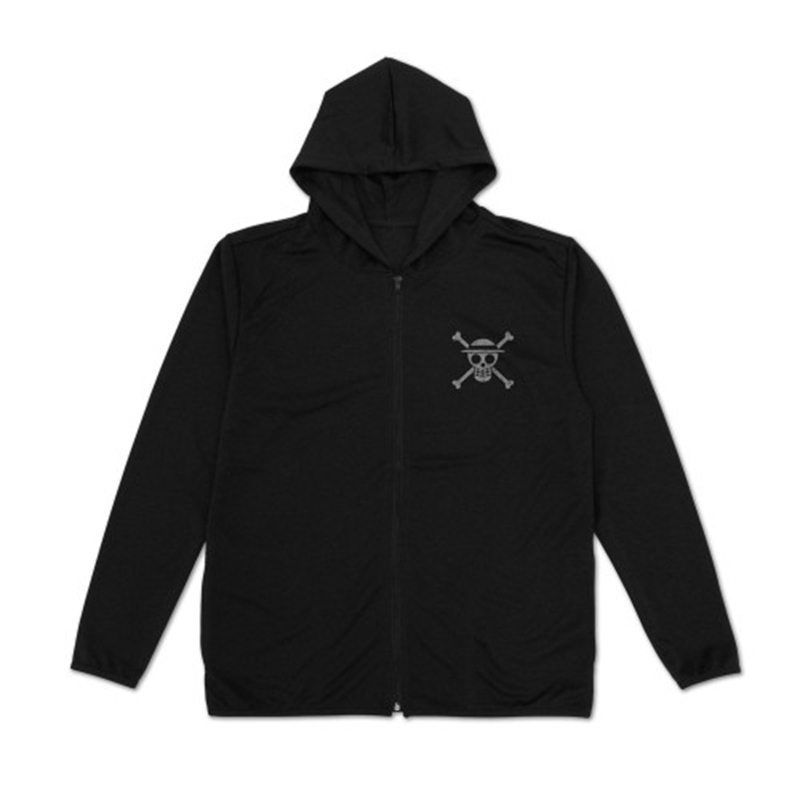 ワンピース 麦わらの一味 薄手ドライパーカー Ver.2.0/BLACK-XL 画像 4 | AniSmile