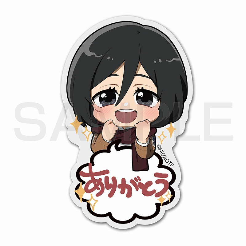 進撃の巨人 ミカサ アクリルピョコッテ - 公式商品画像 | AniSmile