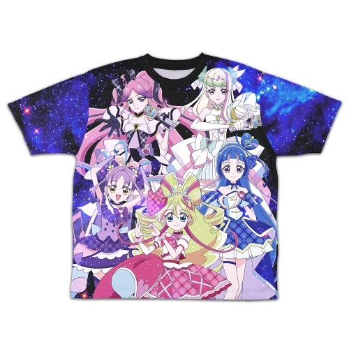 キミとアイドルプリキュア♪ 両面フルグラフィックTシャツ/S 画像 2 | AniSmile
