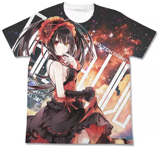 原作版 時崎狂三フルグラフィックTシャツVer.2/WHITE-M - 公式商品画像 | AniSmile