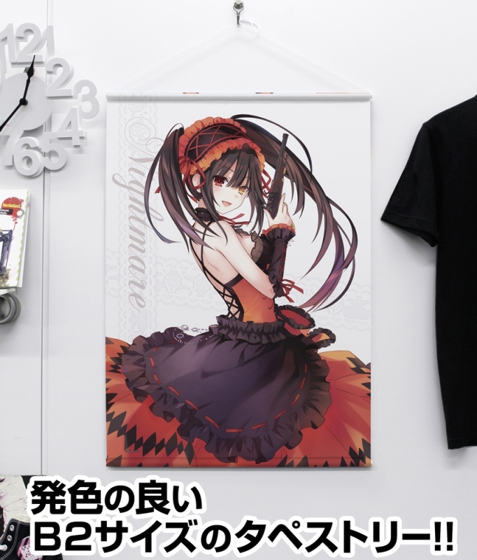 デート・ア・ライブ 原作版 時崎狂三 B2タペストリー Ver.3.0 画像 2 | AniSmile