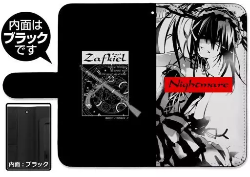 デート・ア・ライブIV 時崎狂三モノトーンVer. 手帳型スマホケース148 画像 3 | AniSmile