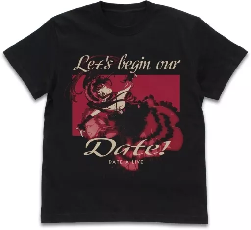 さあーーわたくしたちの戦争<デート>を、始めましょう? Tシャツ/BLACK-M - AniSmile