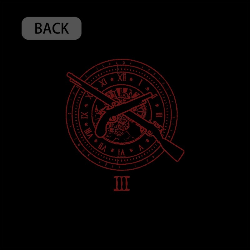 デート・ア・ライブⅤ 識別名〈ナイトメア〉時崎狂三 Tシャツ/BLACK-XL 画像 3 | AniSmile