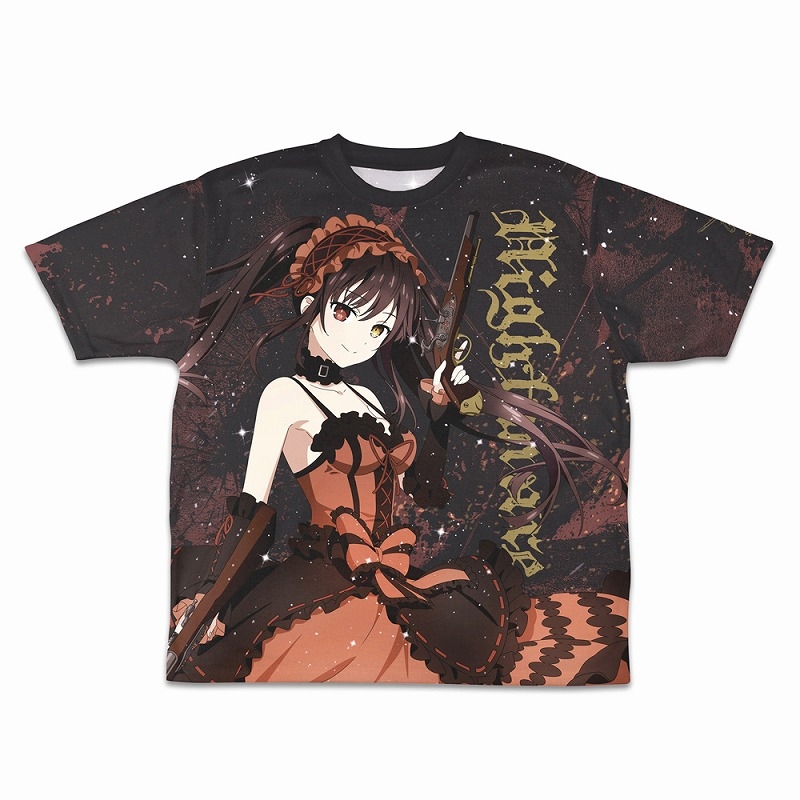 デート・ア・ライブⅤ 【ナイトメア】時崎狂三 両面フルグラフィックTシャツ/M 画像 2 | AniSmile