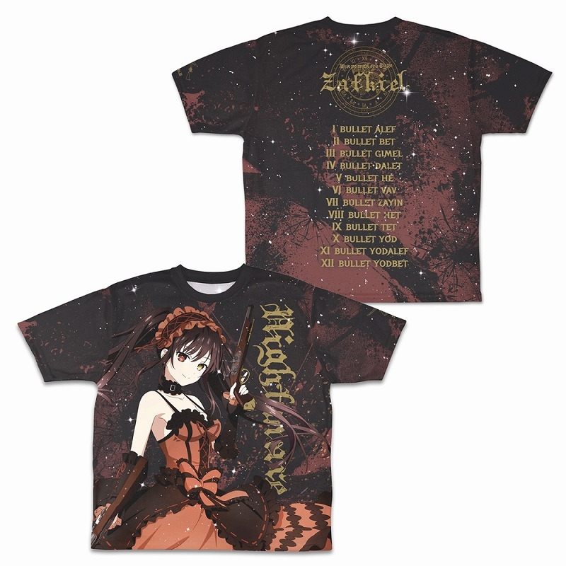 デート・ア・ライブⅤ 【ナイトメア】時崎狂三 両面フルグラフィックTシャツ/L - 公式商品画像 | AniSmile