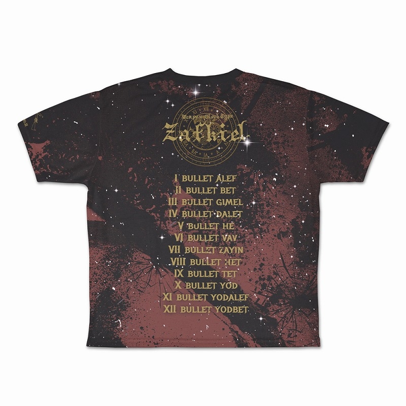 デート・ア・ライブⅤ 【ナイトメア】時崎狂三 両面フルグラフィックTシャツ/L 画像 3 | AniSmile