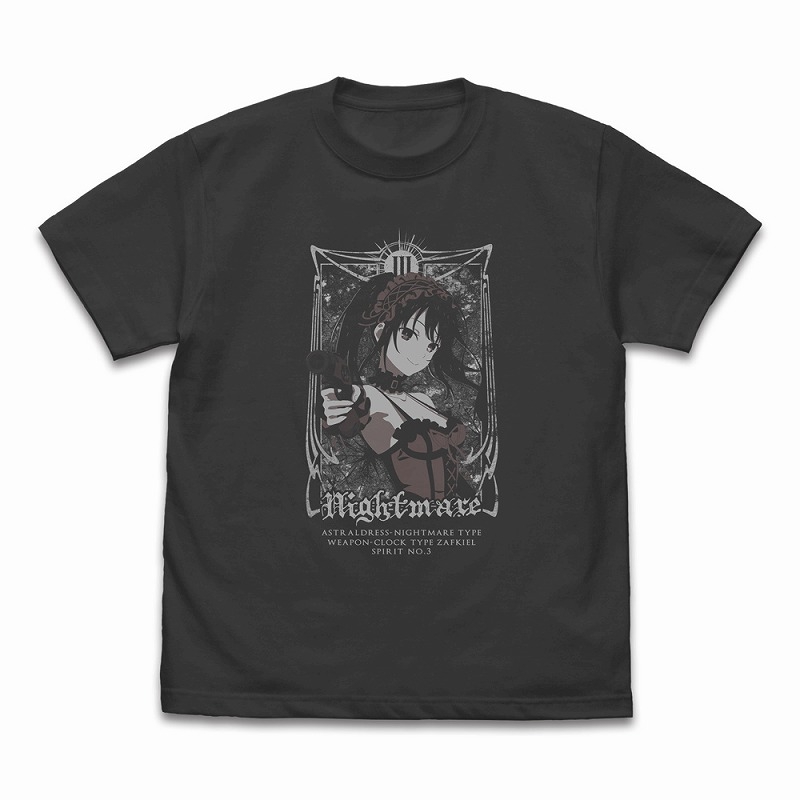 デート・ア・ライブⅤ Spirit No.3 時崎狂三 Tシャツ/SUMI-L - 公式商品画像 | AniSmile