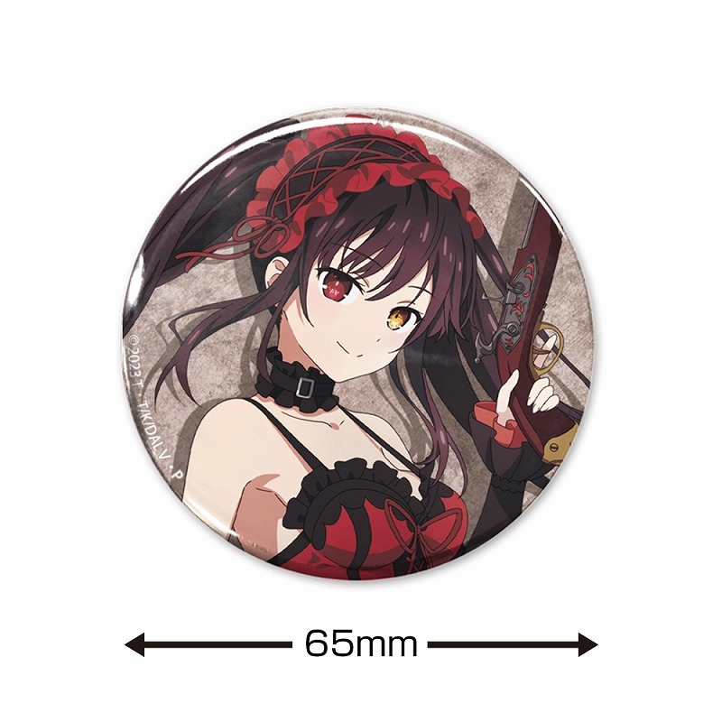 デート・ア・ライブⅤ 識別名〈ナイトメア〉時崎狂三 65mm缶バッジ 画像 2 | AniSmile