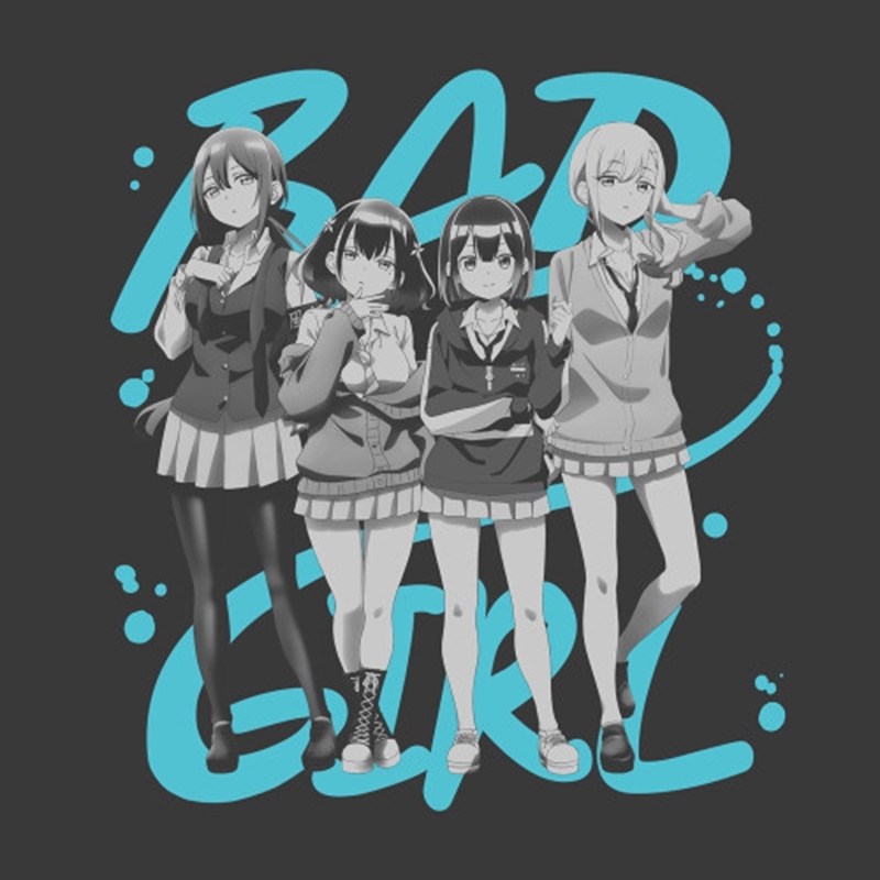 ばっどがーる Tシャツ/SUMI-L 画像 2 | AniSmile
