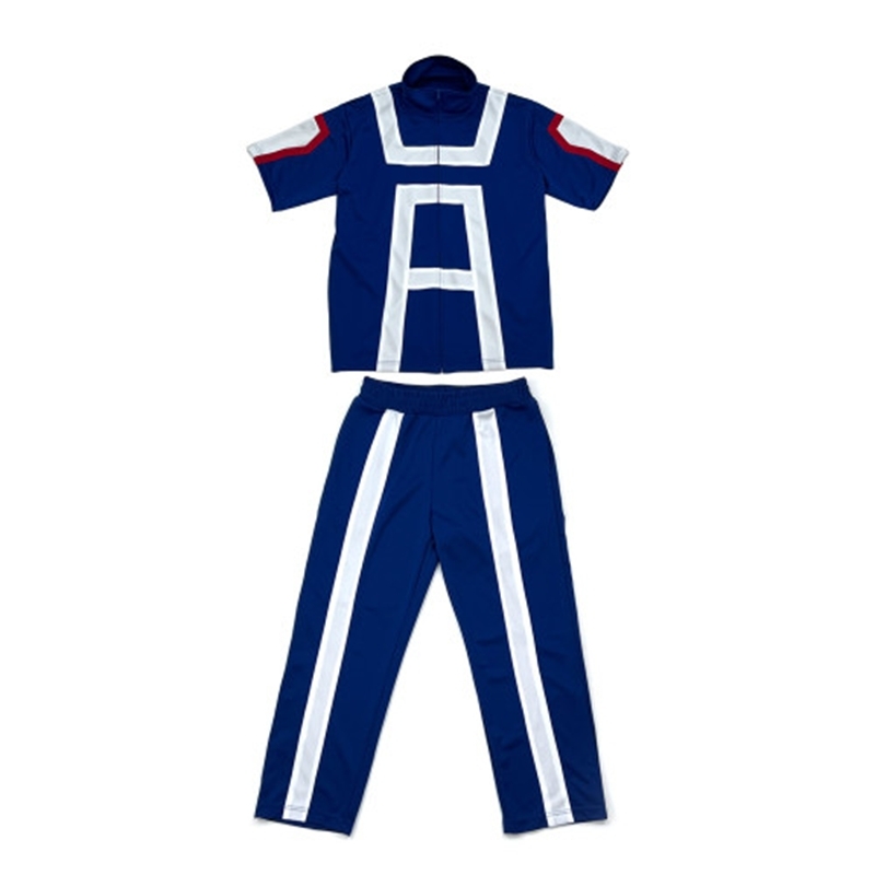 アニメ『僕のヒーローアカデミア』 雄英高校体操服(半袖上下セット)/Mens XL 画像 2 | AniSmile