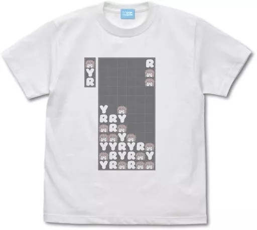 ゆるゆり あかり落ちもの Tシャツ/WHITE-M - official product image | AniSmile