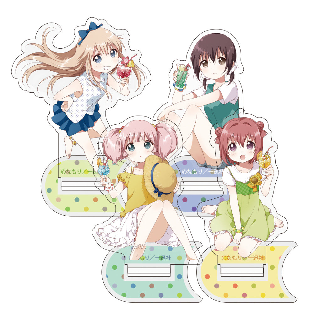 ゆるゆり あかり・京子・結衣・ちなつ ごらく部集合 アクリルスタンド - AniSmile