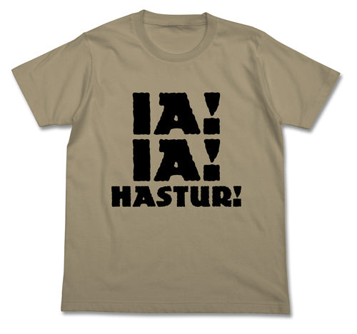 ミスカトニック大學 いあ!はすたあTシャツ/SAND KHAKI-M - 公式商品画像 | AniSmile