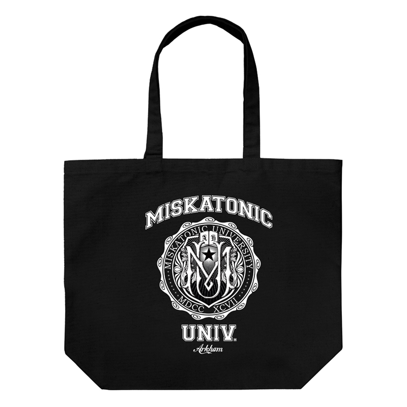 ミスカトニック大学購買部 ミスカトニック大学 ラージトート/BLACK - 公式商品画像 | AniSmile