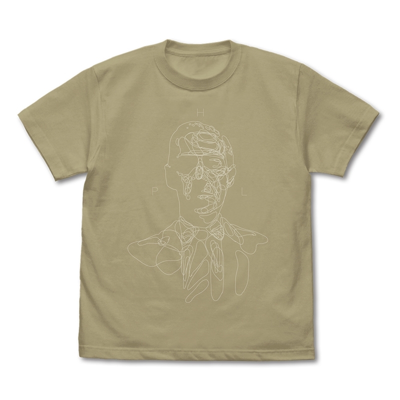 ミスカトニック大学購買部 H.P.ラブクラフト Tシャツ/SAND KHAKI-S 画像 3 | AniSmile