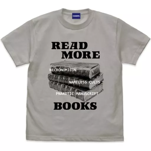 ミスカトニック大学購買部 読書週間 Tシャツ/LIGHT GRAY-L - 公式商品画像 | AniSmile