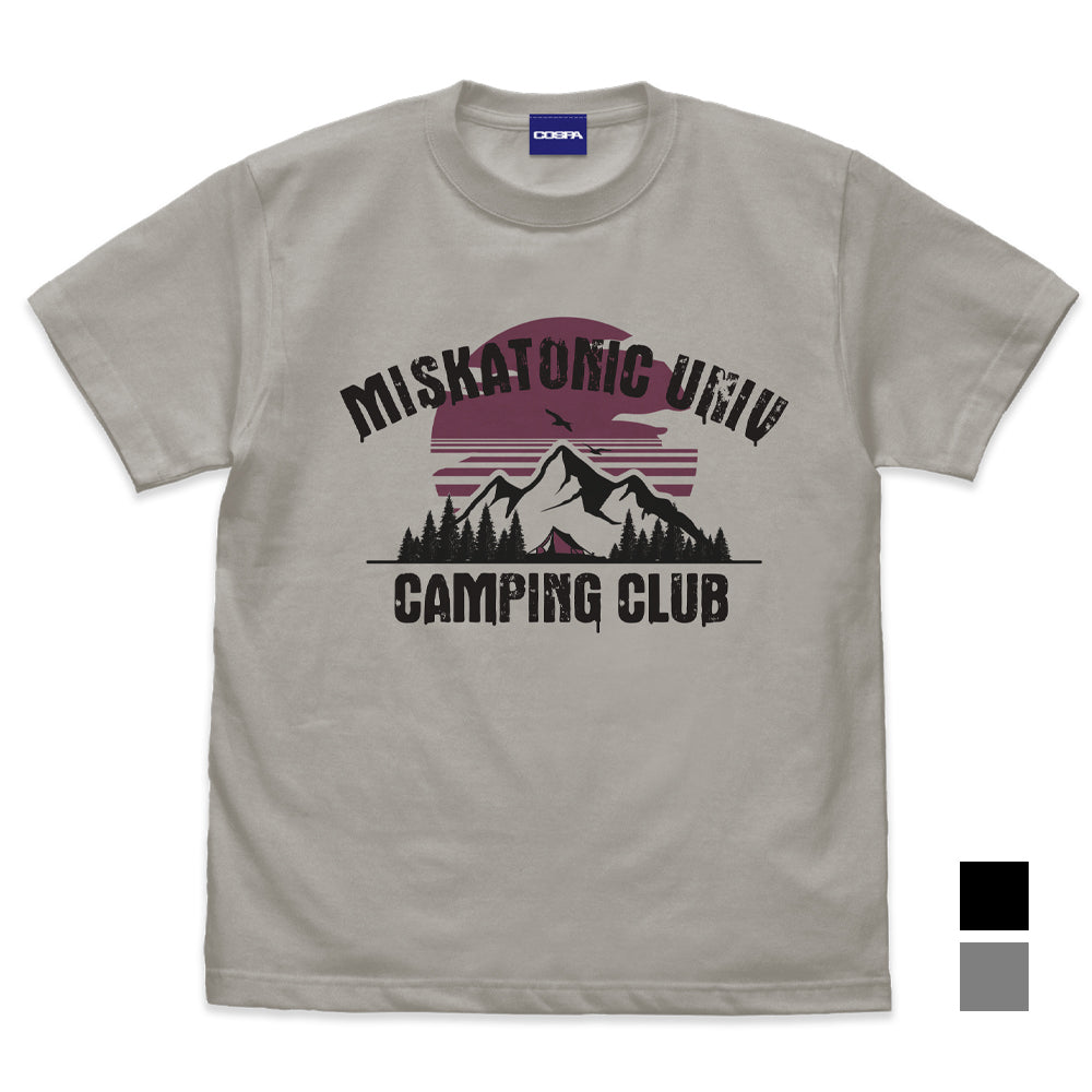 ミスカトニック大学購買部 ミスカトニック大学野外活動部 Tシャツ/LIGHT GRAY-S - 公式商品画像 | AniSmile