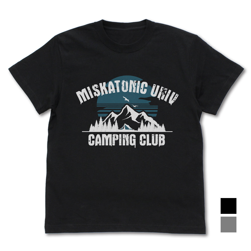 ミスカトニック大学購買部 ミスカトニック大学野外活動部 Tシャツ/BLACK-S - 公式商品画像 | AniSmile