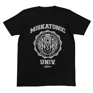 ミスカトニック大学購買部 ミスカトニック大学Tシャツ/BLACK-L - 公式商品画像 | AniSmile