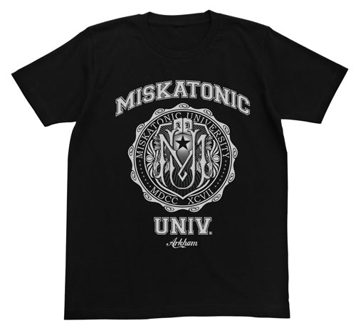 ミスカトニック大学購買部 ミスカトニック大学Tシャツ/BLACK-M - 公式商品画像 | AniSmile