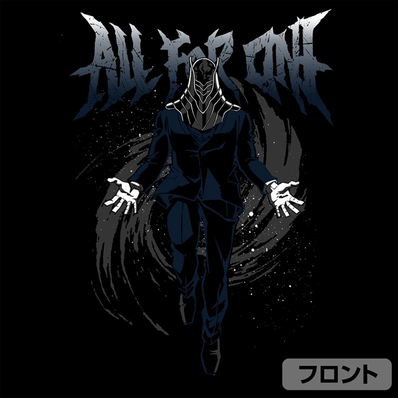 TVアニメ『僕のヒーローアカデミア』 オール・フォー・ワン 袖リブロングスリーブTシャツ/BLACK-S 画像 2 | AniSmile