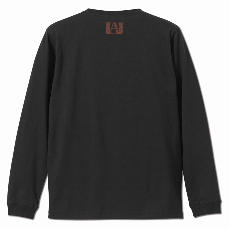 TVアニメ『僕のヒーローアカデミア』 爆豪勝己 袖リブロングスリーブTシャツ/BLACK-L 画像 3 | AniSmile