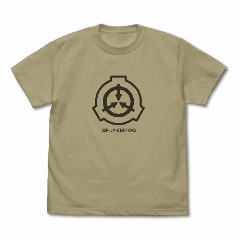 SCP財団 日本支部 Tシャツ/SAND KHAKI-S 画像 2 | AniSmile
