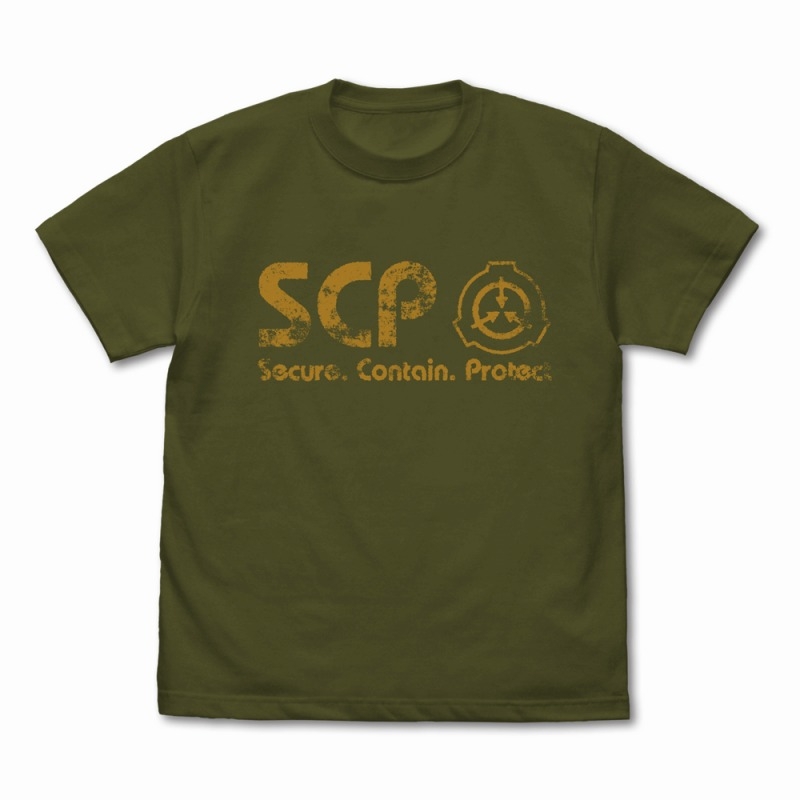SCP財団 ヴィンテージロゴ Tシャツ/MOSS-XL 画像 2 | AniSmile