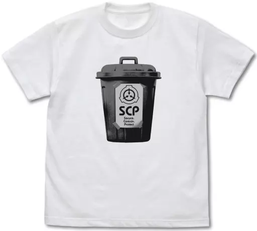SCP財団ダストボックス Tシャツ/WHITE-XL - 公式商品画像 | AniSmile