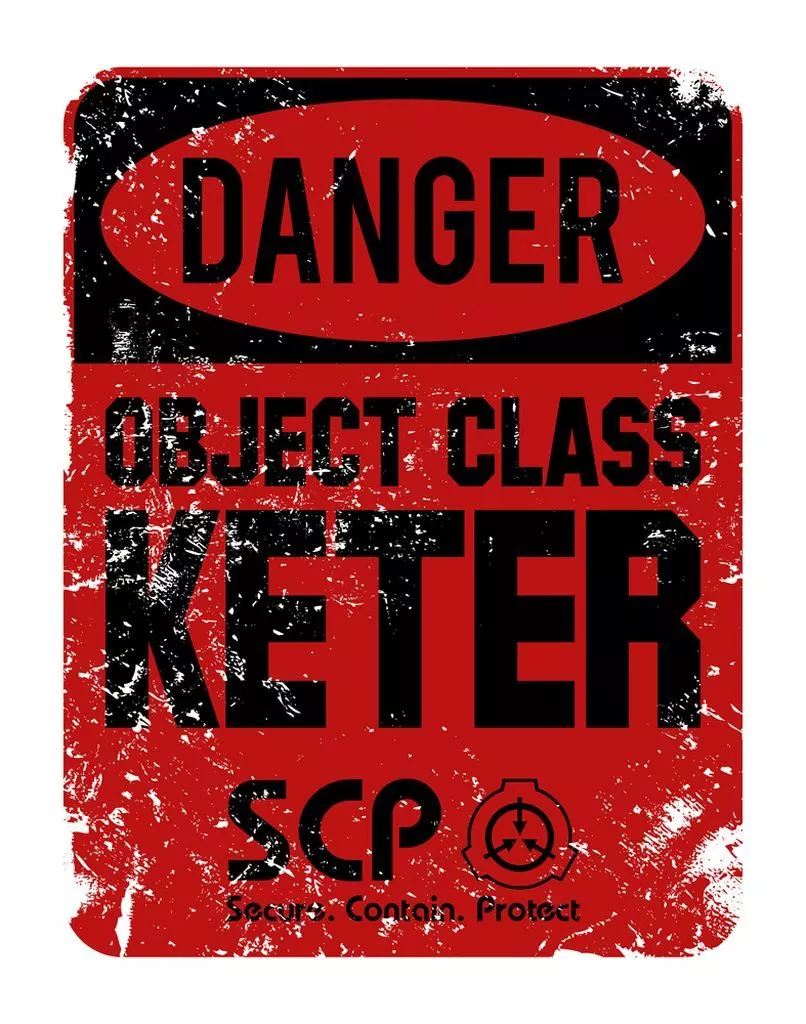 SCP財団 KETER Tシャツ/WHITE-XL 画像 2 | AniSmile