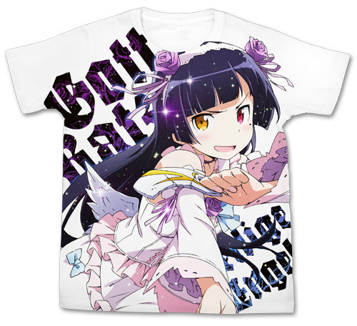 俺の妹がこんなに可愛いわけがない 神猫フルグラフィックTシャツ/WHITE-M - 公式商品画像 | AniSmile