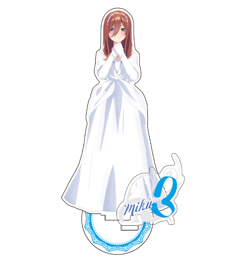 映画「五等分の花嫁」 中野三玖 アクリルスタンド ウェディングドレスVer. - 公式商品画像 | AniSmile