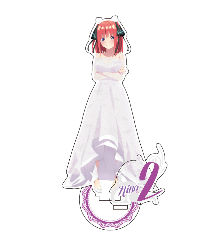 映画「五等分の花嫁」 中野二乃 アクリルスタンド ウェディングドレスVer. - 公式商品画像 | AniSmile