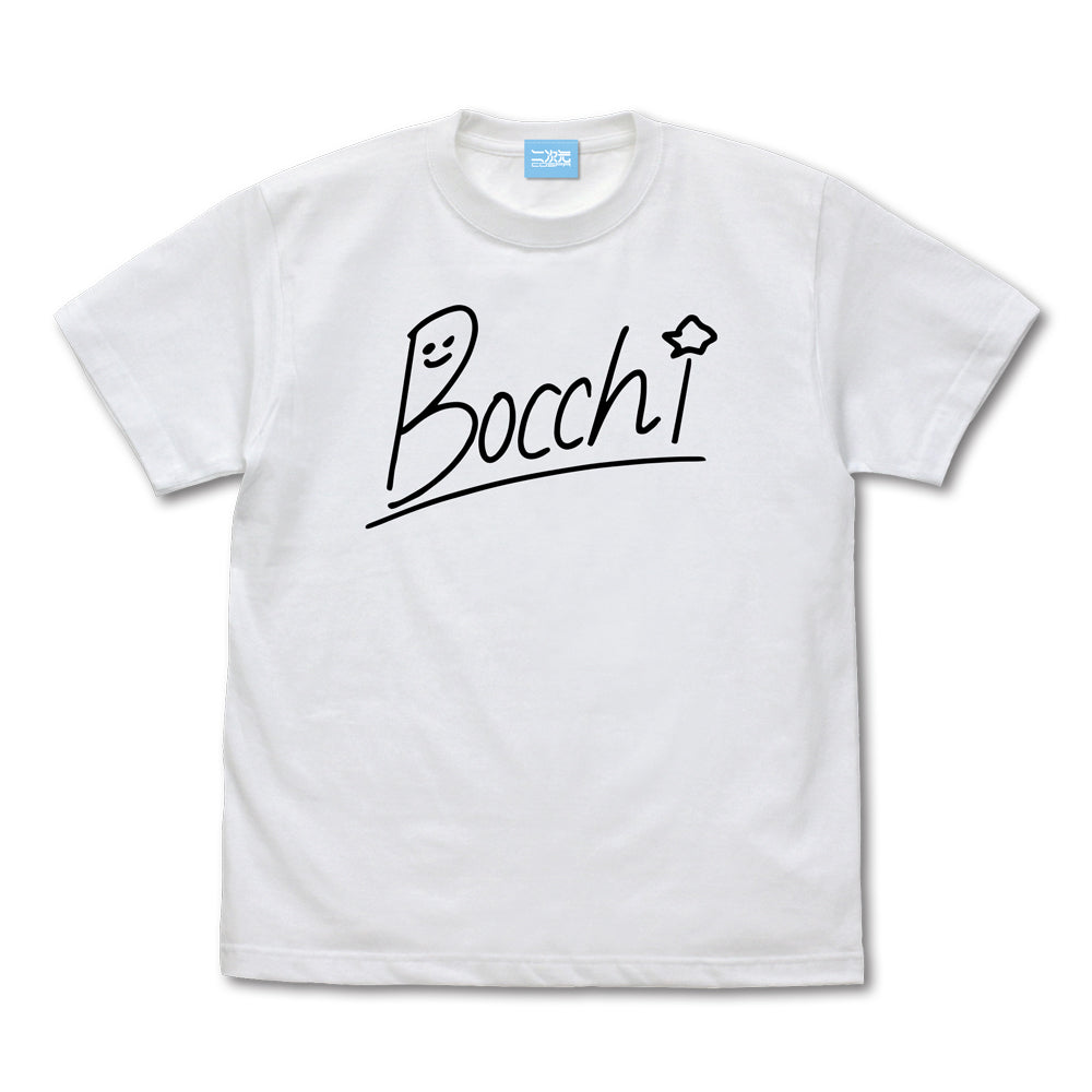 ぼっちちゃんのサイン Tシャツ/WHITE-S - 公式商品画像 | AniSmile